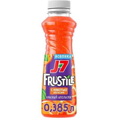 Изображение товара Сок J7 Frustyle апельсин детский, 385мл