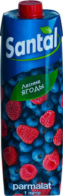 Изображение товара Напиток сокосодержащий Santal лесные ягоды, 1л