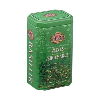 Чай Basilur Коллекция Новогодняя Эльфы и сапожник черный цейлонский байховый, 75г