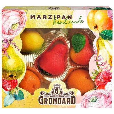Изображение товара Конфеты Grondard ассорти миндальное лакомство марципан, 100г