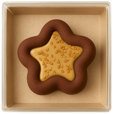 Изображение товара Торт-мороженое Ногинское Мороженое Арахисовый Раф 12%, 400г