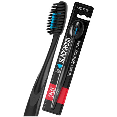 Изображение товара Зубная щётка Splat Special Blackwood Medium средней жёсткости