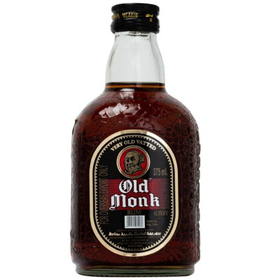 Изображение товара Ром Old Monk 7-летний тёмный 42.8%, 375мл