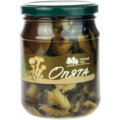 Изображение товара Опята Кедровый Бор Осенние резаные маринованные, 500г