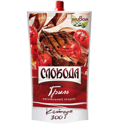 Изображение товара Кетчуп Слобода гриль, 300г