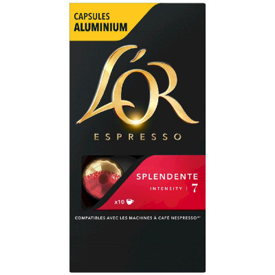 Изображение товара Кофе в капсулах L'or Espresso Splendente натуральный жареный молотый, 10х5.2г