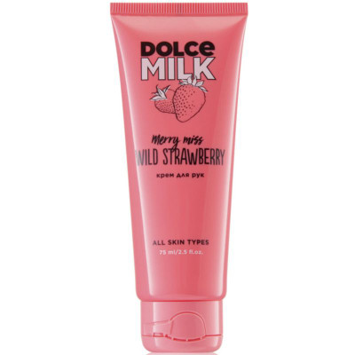 Изображение товара Крем для рук Dolce Milk Мисс Клубничный компромисс, 75мл