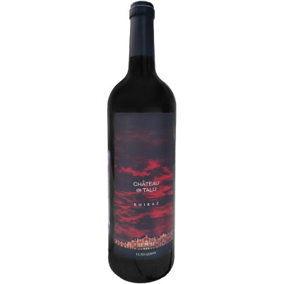 Изображение товара Вино Chateau de Talu Shiraz красное сухое, 750мл