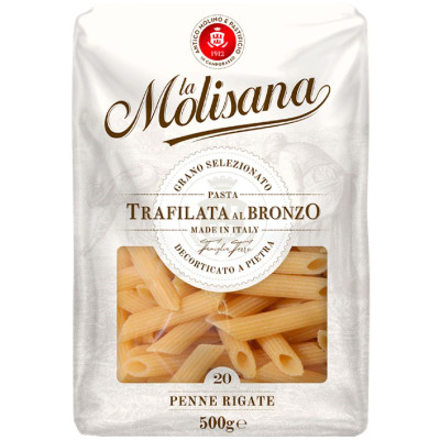 Изображение товара Макароны La Molisana Penne Lisce №18 перья, 450г