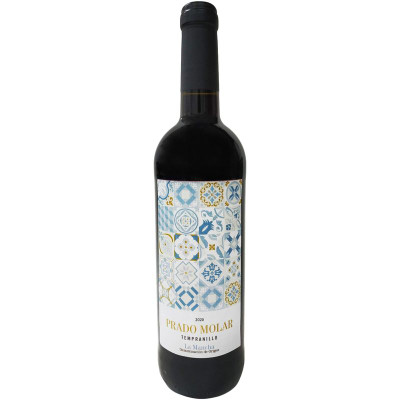 Изображение товара Вино Prado Molar Темпранильо Испания красное сухое, 750мл