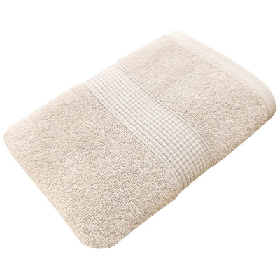 Изображение товара Полотенце махровое кремовое Маркет, 30х50см