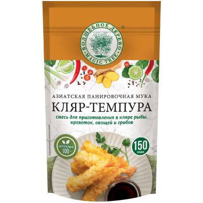 Изображение товара Смесь Волшебное Дерево кляр-темпура для приготовления в кляре, 150г