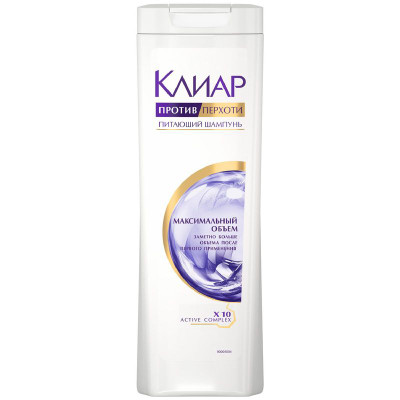 Изображение товара Шампунь Клиар Vita abe Максимальный объём против перхоти, 400мл