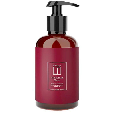 Изображение товара Крем La Fabrique Body&Hand Cream для рук с ароматом табака и вишни, 300мл