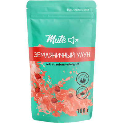 Изображение товара Чай Mute Земляничный Улун, 100г