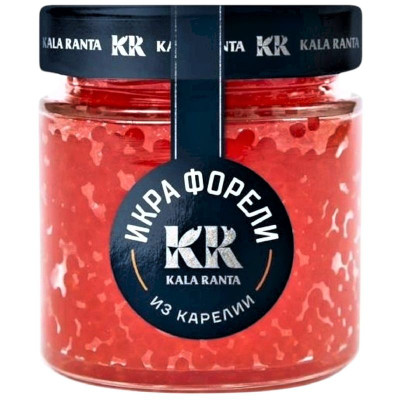 Изображение товара Икра форели Kala Ranta зернистая солёная, 200г