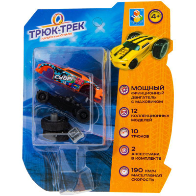 Изображение товара Машинка 1Toy Трюк-Трек фрикционная с механизмом