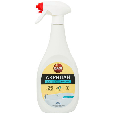 Изображение товара Средство чистящее Bagi Акрилан для ванны, 400мл