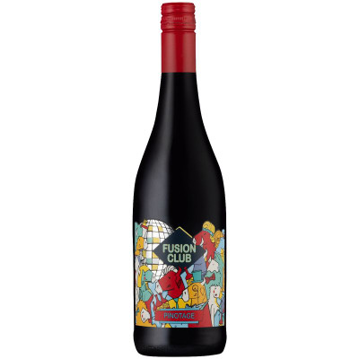 Изображение товара Вино Fusion Club Pinotage красное сухое 13%, 750мл