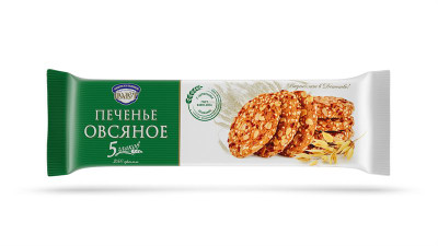 Изображение товара Печенье Полёт 5 Злаков овсяное, 250г