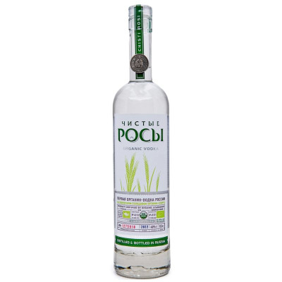 Изображение товара Водка Чистые Росы 40%, 500мл