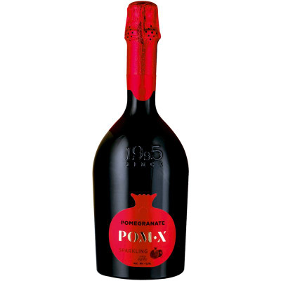 Изображение товара Плодовый алкогольный напиток Pom-X газированный красный полусладкий 8%, 750мл