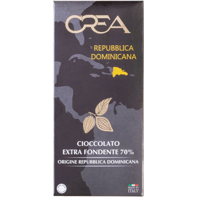 Изображение товара Шоколад Crea Origin Dominican Republic горький 70%, 100г