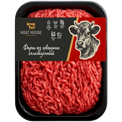 Изображение товара Фарш из говядины Meat House, 300г