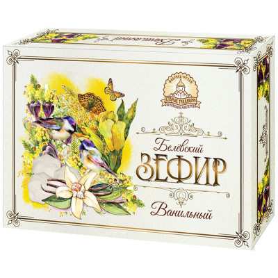 Изображение товара Зефир Старые традиции Белёвский ванильный, 410г