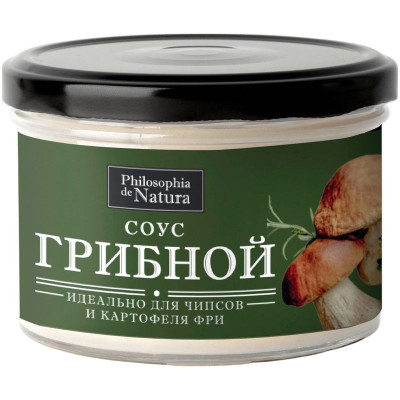 Изображение товара Соус Philosophia de Natura Грибной майонезный, 150мл