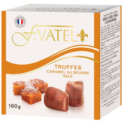 Изображение товара Конфеты F.Vatel Трюфель с соленой карамелью 160г