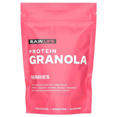 Изображение товара Гранола R.A.W. Life Ягоды, 220г