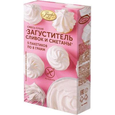 Изображение товара Смесь Парфэ Загуститель сливок и сметаны, 40г
