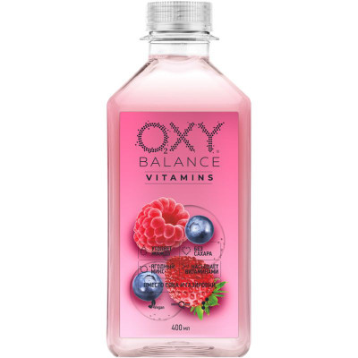 Изображение товара Напиток Oxy Balance Ягодный Микс безалкогольный негазированный, 400мл