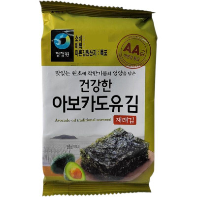 Изображение товара Капуста морская O'Food Дэсанг Авокадо сушеная обжаренная в масле, 4г