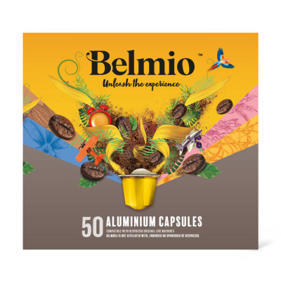 Изображение товара Кофе в капсулах Belmio Коллекция Чёрный Кофе жареный молотый, 5х52г