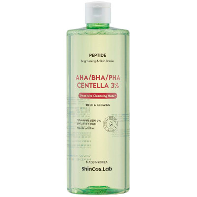 Изображение товара Вода мицеллярная ShinCos.Lab Aha/Bha/Pha Centella 3%, 500мл