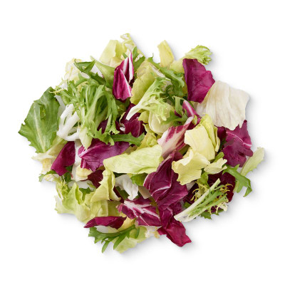 Изображение товара Смесь салатная Фреш айсберг-радичио-фриccе мытая Маркет Fresh, 140г