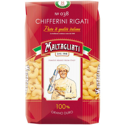 Изображение товара Макароны Maltagliati Chifferini Rigati, 450г