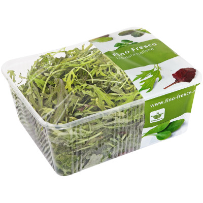 Салат Фруктовая Почта мизуна красная, 125г