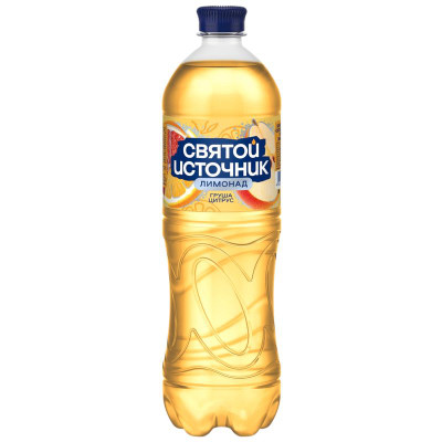 Изображение товара Лимонад Святой Источник со вкусом груши и цитруса, 1л