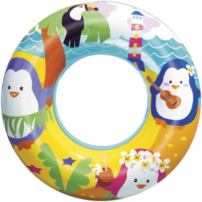 Изображение товара Круг надувной BestWay Дизайнерский цвет в ассортименте, 56см