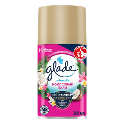 Изображение товара Сменный баллон Glade Automatics Кокосовый Бали, 269мл