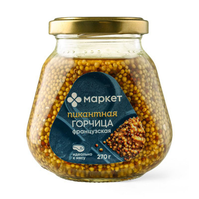 Изображение товара Горчица Французская Маркет, 270г