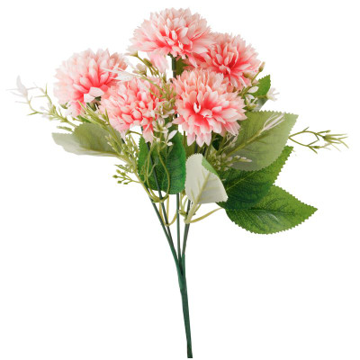 Изображение товара Хризантемы искусственные 5 бутонов Маркет, 35см