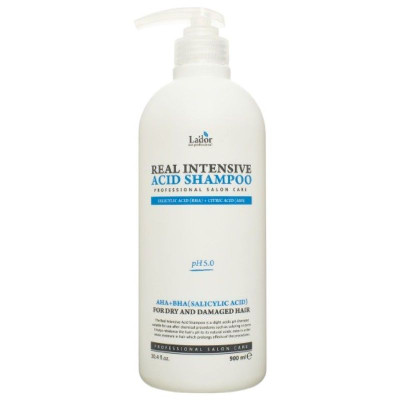 Изображение товара Шампунь La'dor интенсивный кислотный для сухих и поврежденных волос, 900мл