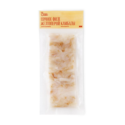 Изображение товара Камбала желтоперая филе порционное мороженое Люди Любят, 400г