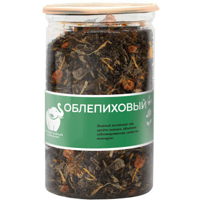 Изображение товара Чай Первая Чайная Компания Облепиховый зеленый, 120г