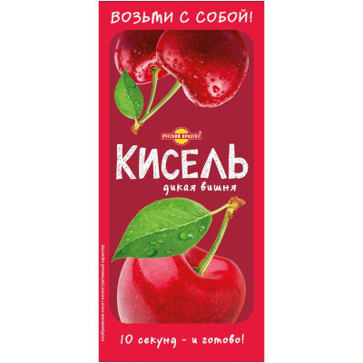 Изображение товара Кисель Русский Продукт дикая вишня, 30г