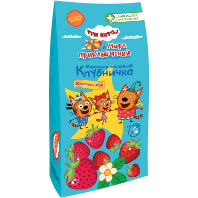 Изображение товара Мармелад желейный Лакомства для Здоровья клубничка, 105г